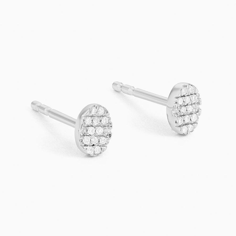 oval diamond earrings studs