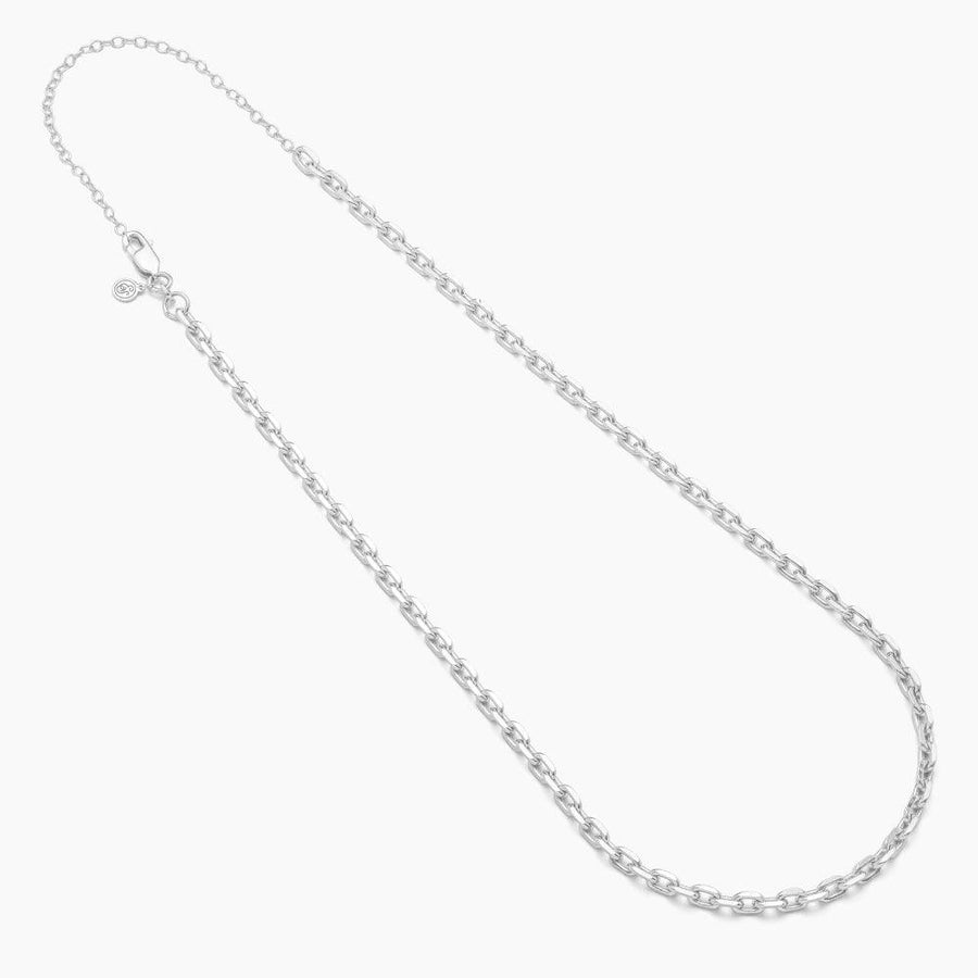14k paperclip chain necklace