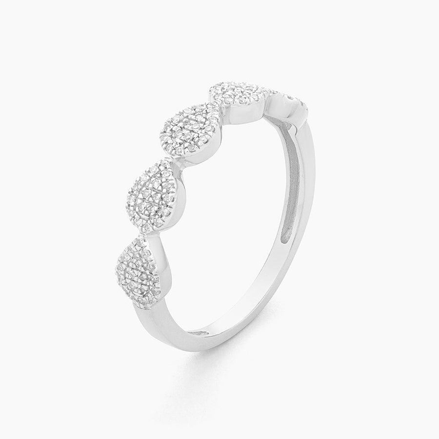 teardrop shaped diamond ring