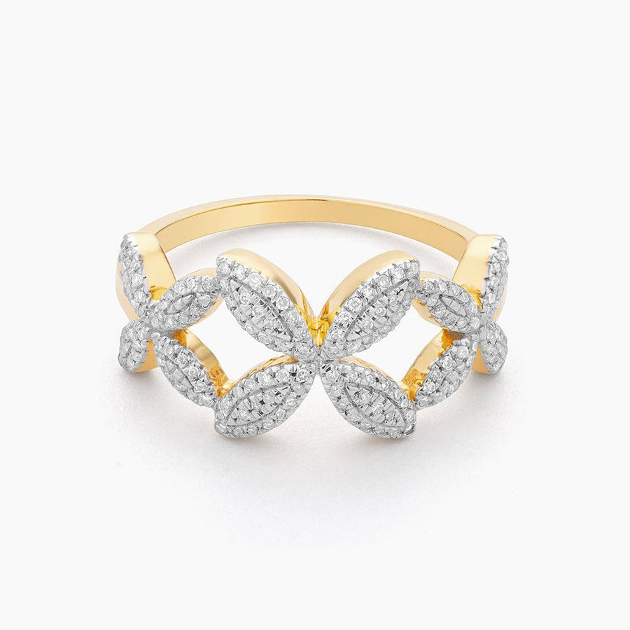 diamond flower ring 