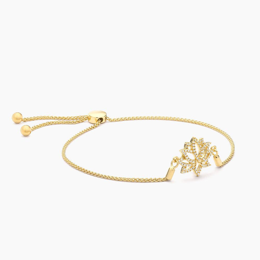 diamond lotus shape hand bracelets 