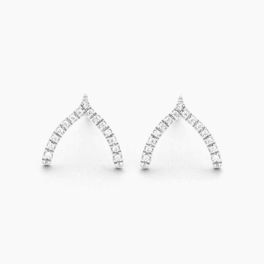Buy Wishbone Stud Earrings Online - 8