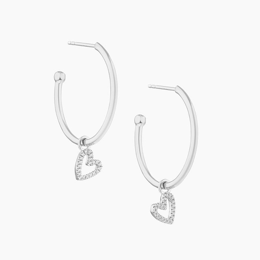 diamond hoop earrings 