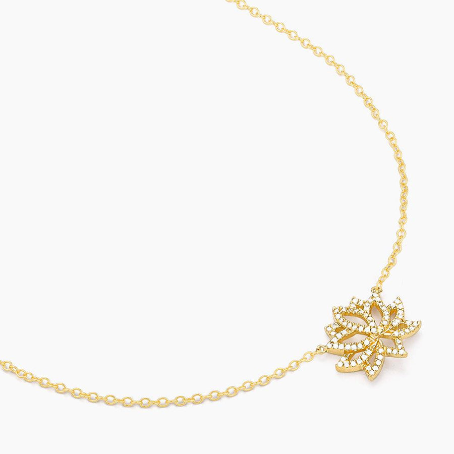 lotus pendant necklace 
