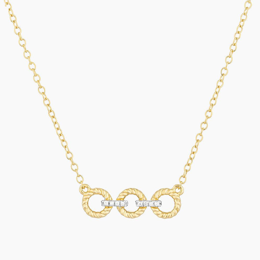Buy Petite Connect Diamond Pendant Necklace Oline