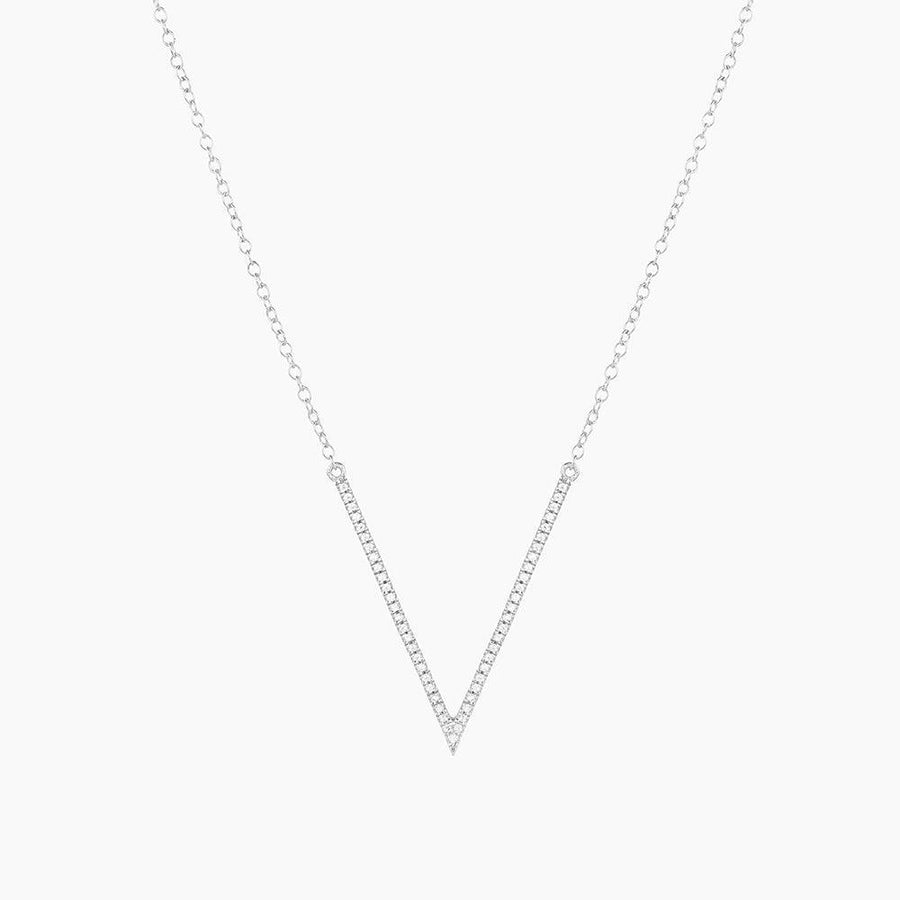Buy V Shape Pendant Necklace Online - 7