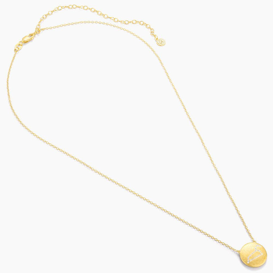 zodiac leo pendant necklace