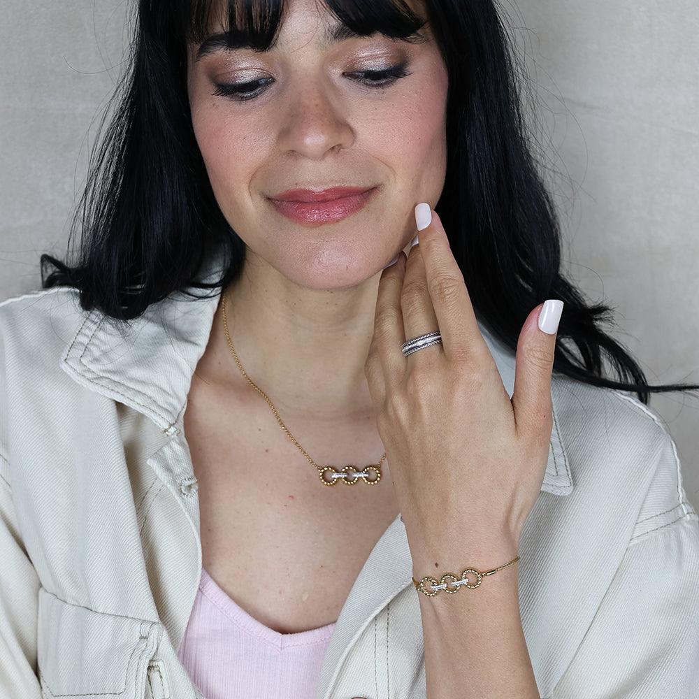 Buy Unite Diamond Ring Set Online Affordable Diamond Stackable Rings