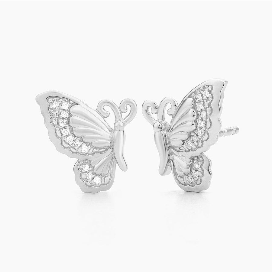 butterfly earrings studs