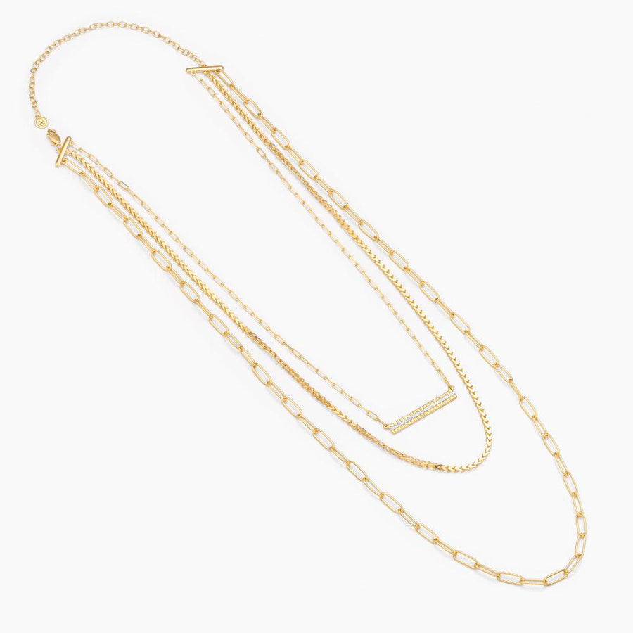 bar link chain necklace 