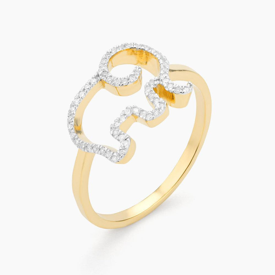 diamond elephant ring