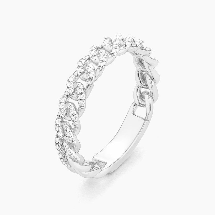diamond link ring