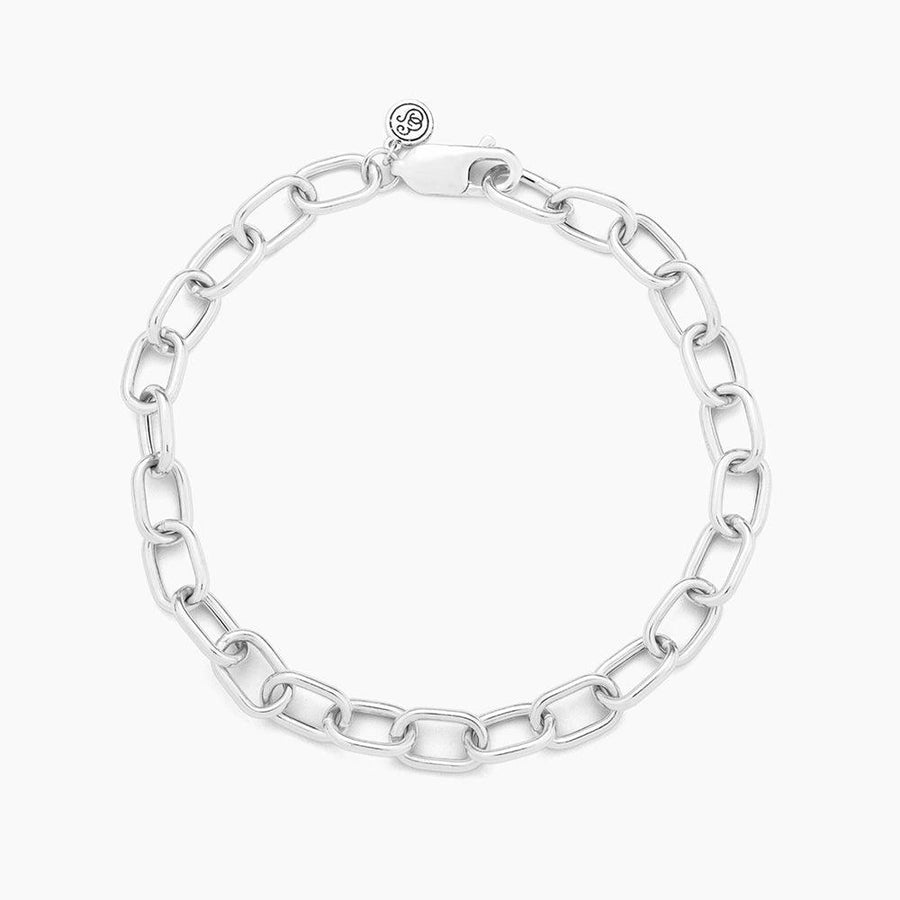 Buy Sterling Silver Chain Link Bracelet Online | 14K Gold Plated - 30 ...
