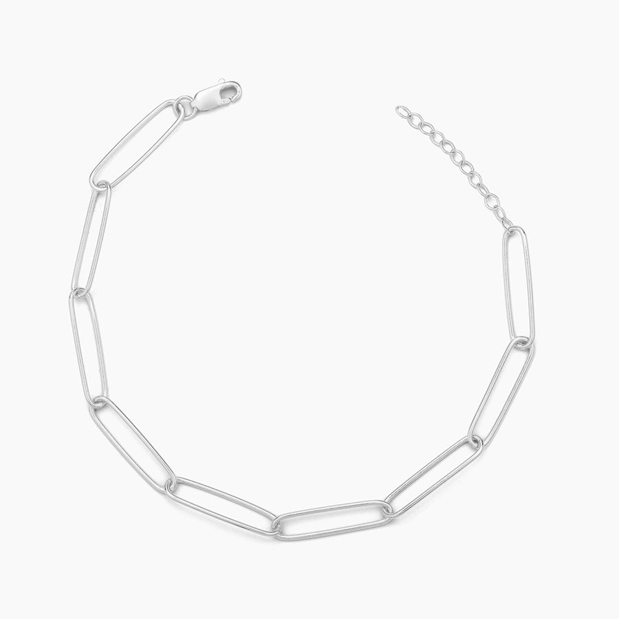 Paperclip Chain Bracelet