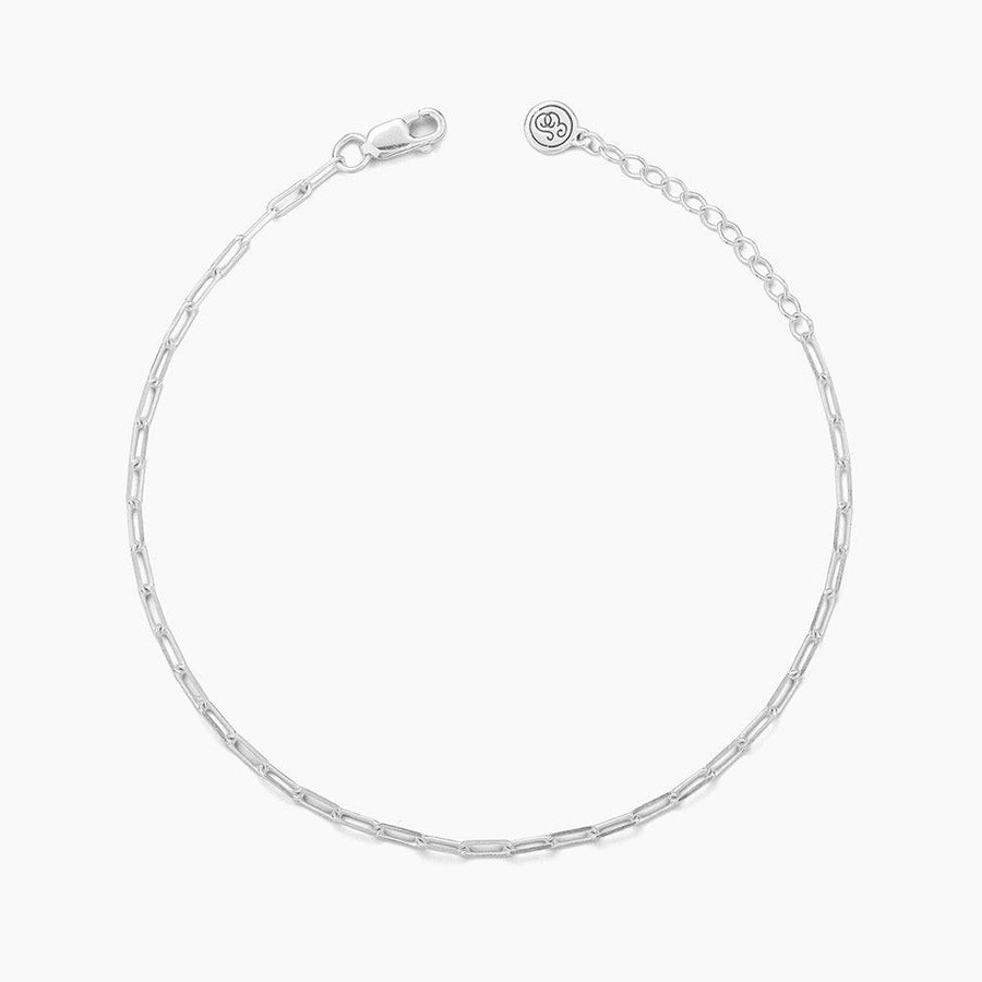Petite Paperclip Chain Bracelet - Ella Stein 