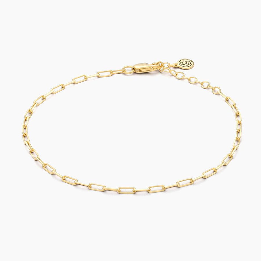 Petite Paperclip Chain Bracelet - Ella Stein 