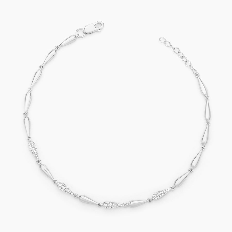Raindrops Falling Chain Bracelet