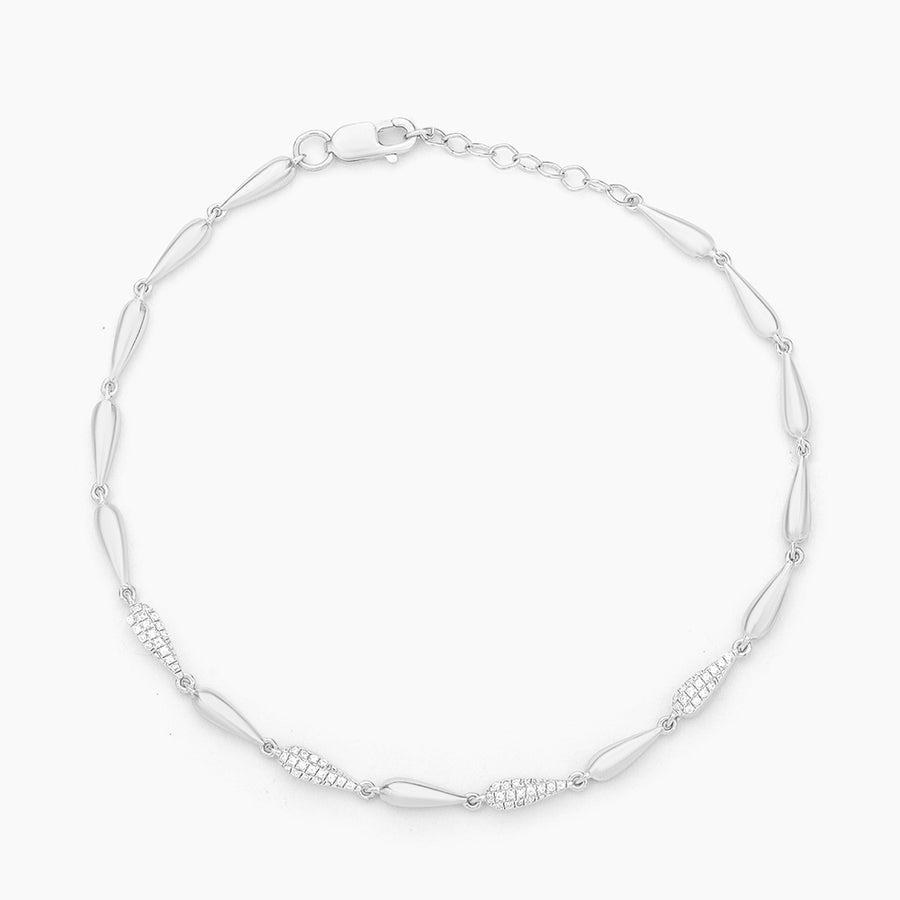 Raindrops Falling Chain Bracelet