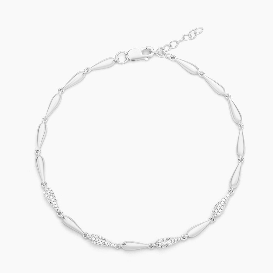 Raindrops Falling Chain Bracelet