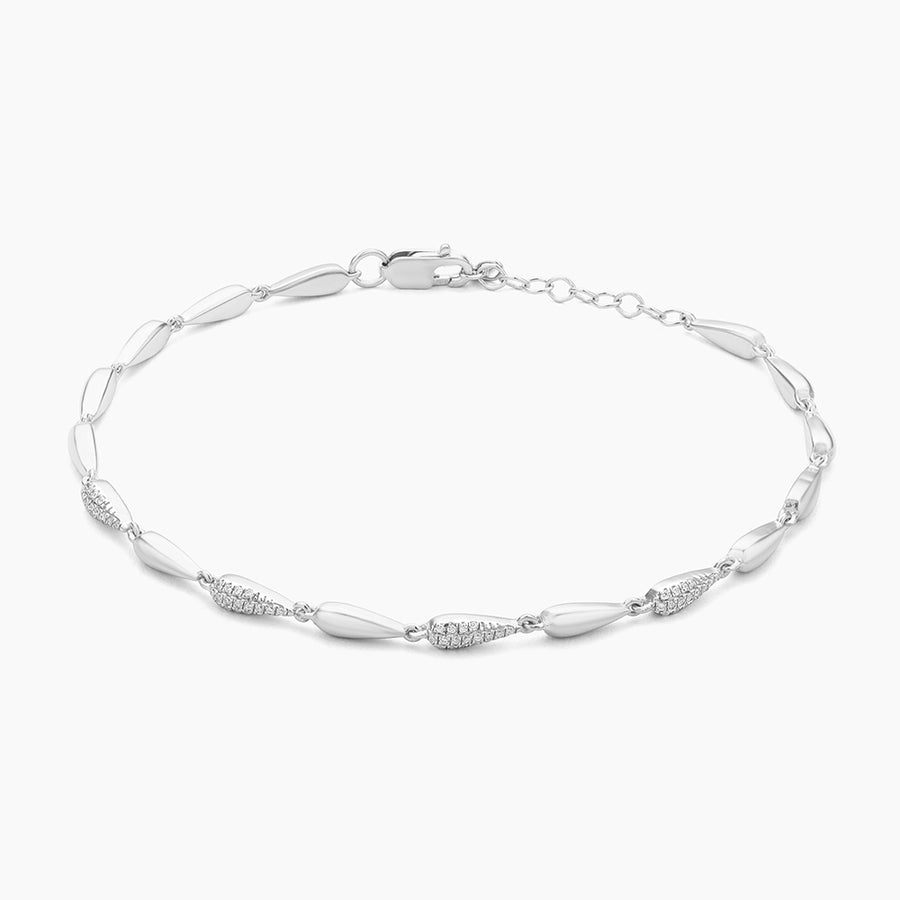 Raindrops Falling Chain Bracelet