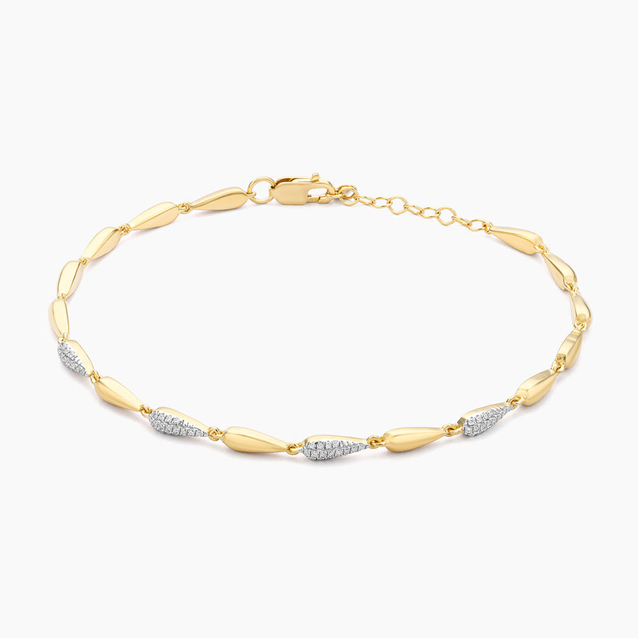 Raindrops Falling Chain Bracelet