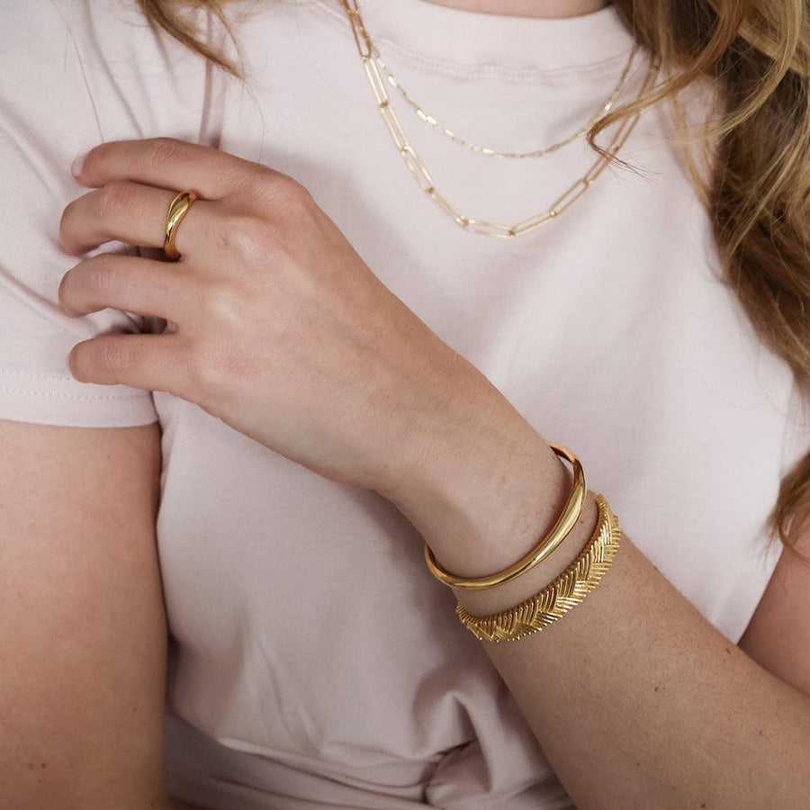 Leaf Cuff Bracelet