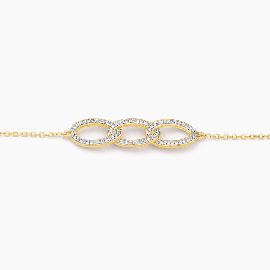 Triple Link Chain Bracelet