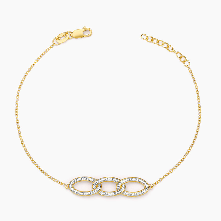 Triple Link Chain Bracelet