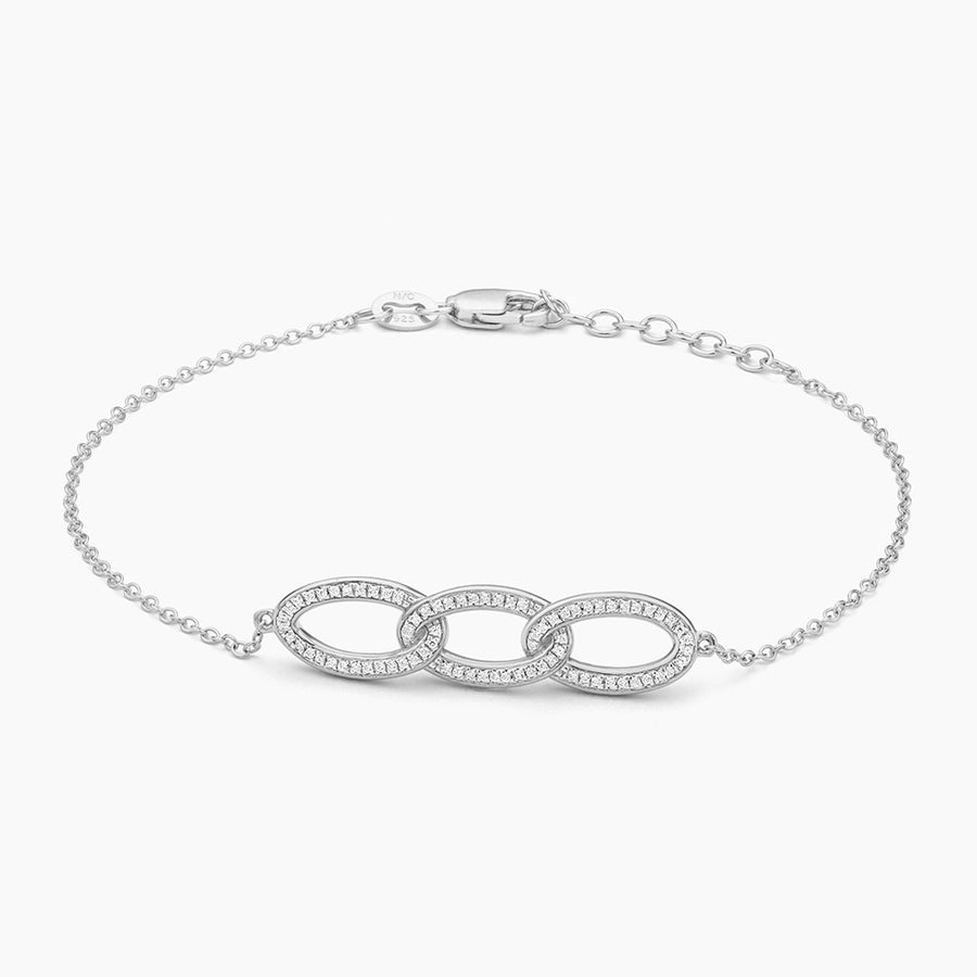 Triple Link Chain Bracelet