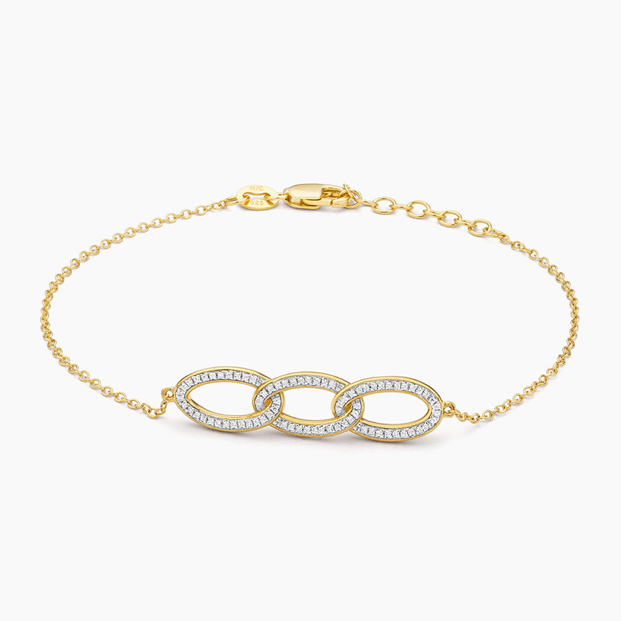 Triple Link Chain Bracelet