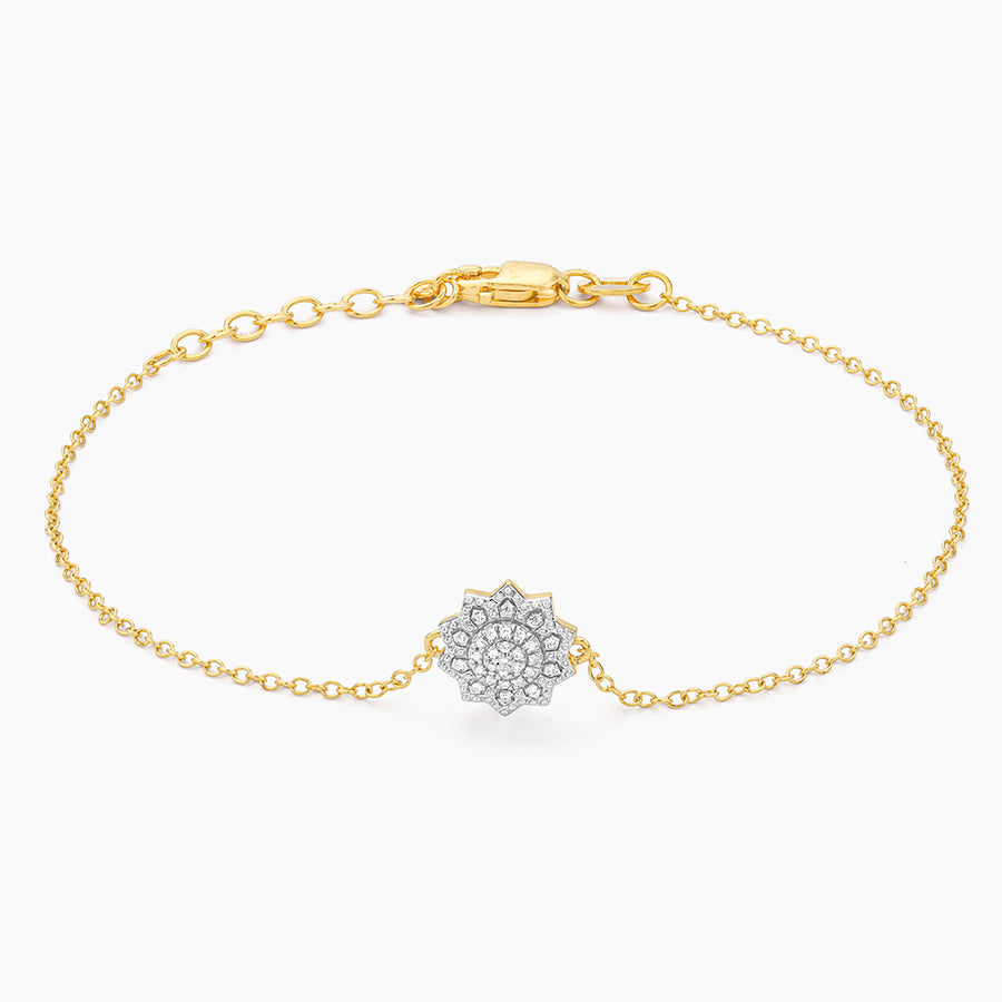 Flower Burst Chain Bracelet