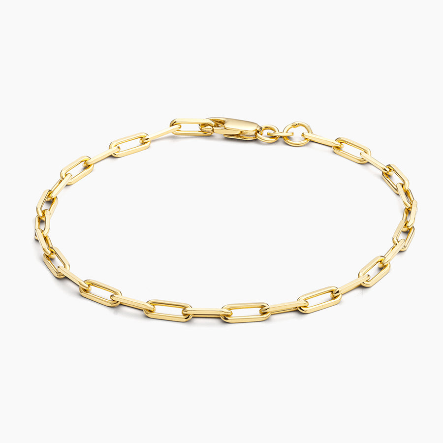 Mini Paper Clip Chain Bracelet