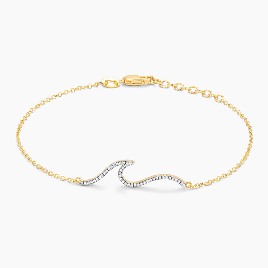Ocean Waves Chain Bracelet