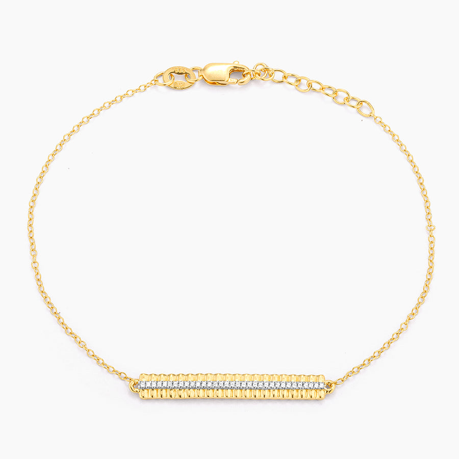 Groovy Bar Chain Bracelet