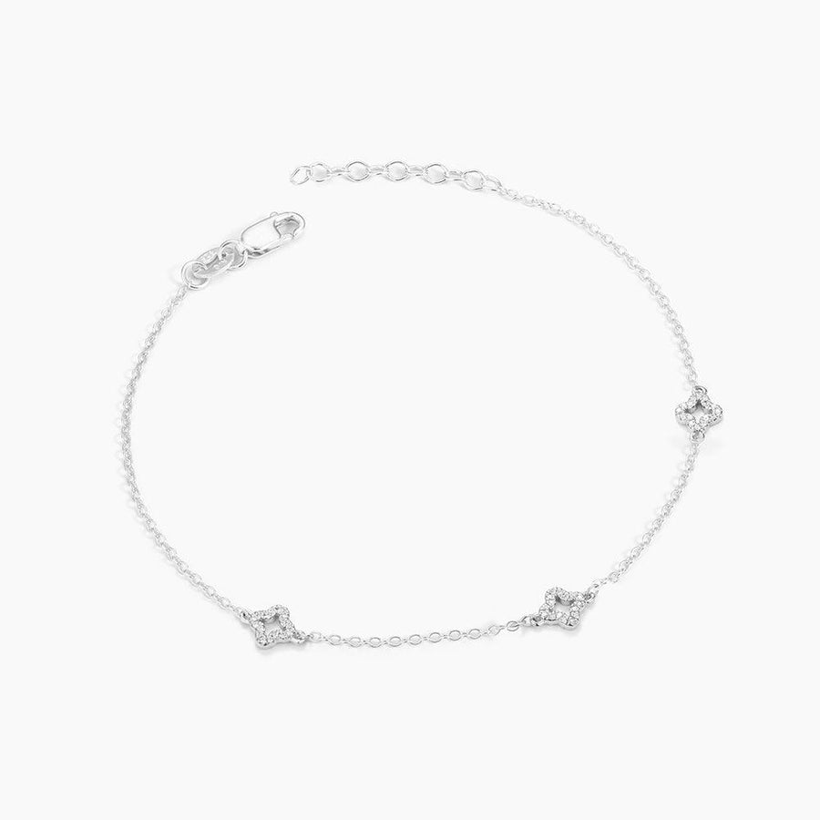 Diamond Station Chain Bracelet