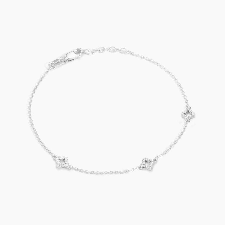 Diamond Station Chain Bracelet