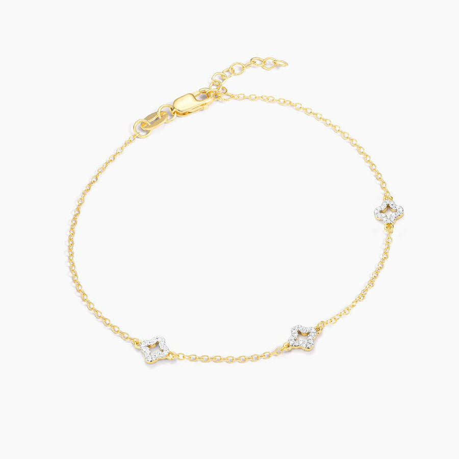 Diamond Station Chain Bracelet