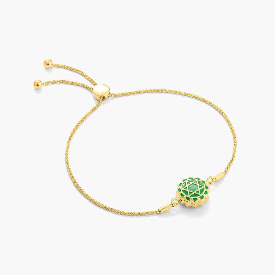 Heart Chakra Bolo Bracelet