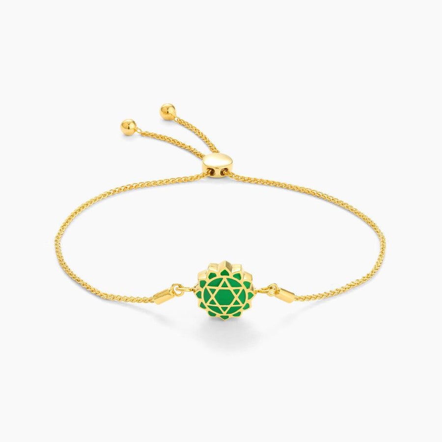 Heart Chakra Bolo Bracelet