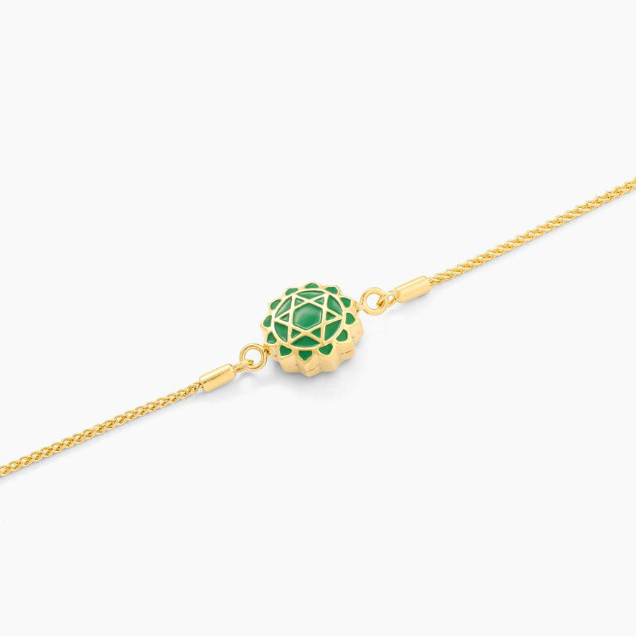 Heart Chakra Bolo Bracelet