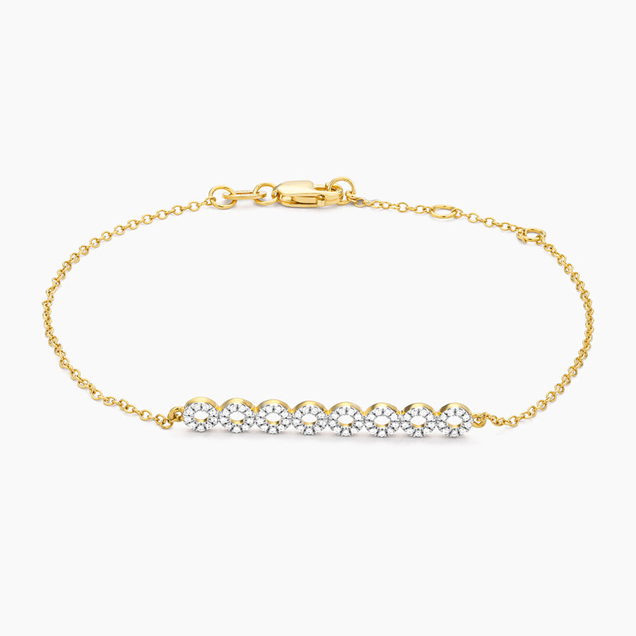 Connect the Circles Chain Bracelet