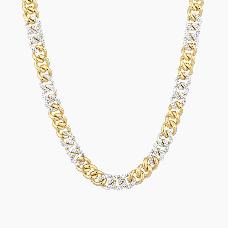 Full Link Cuban Pendant Necklace - Ella Stein 