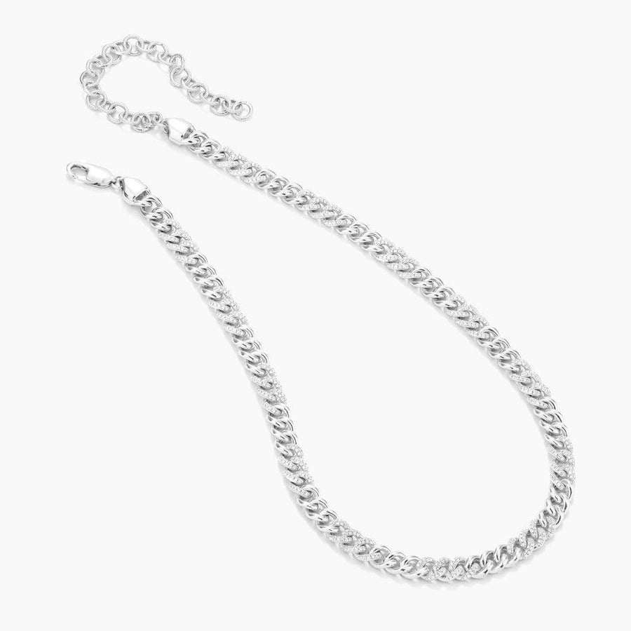 Full Link Cuban Pendant Necklace - Ella Stein 