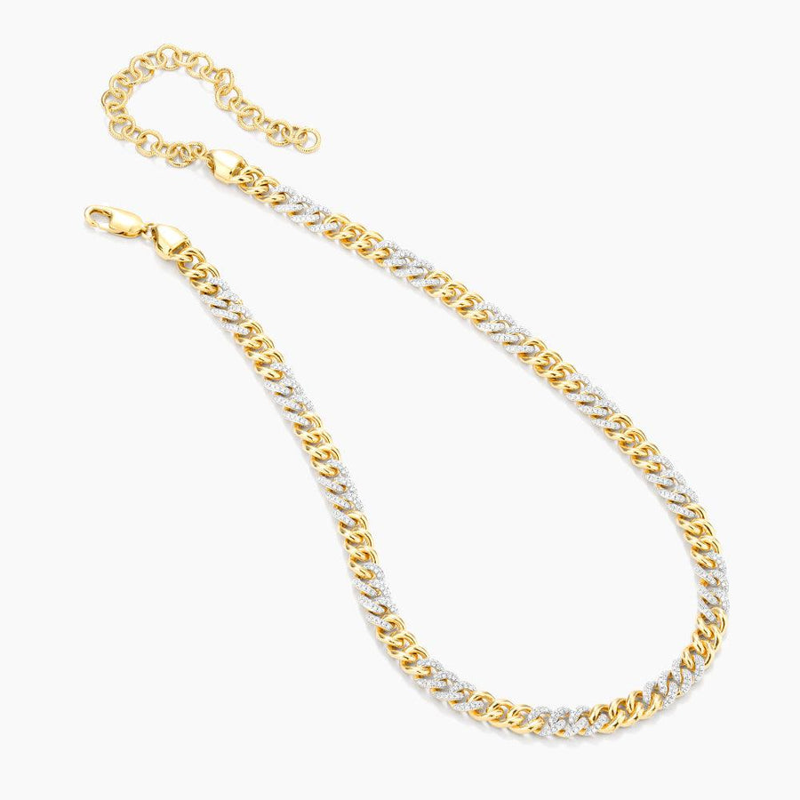 Full Link Cuban Pendant Necklace - Ella Stein 