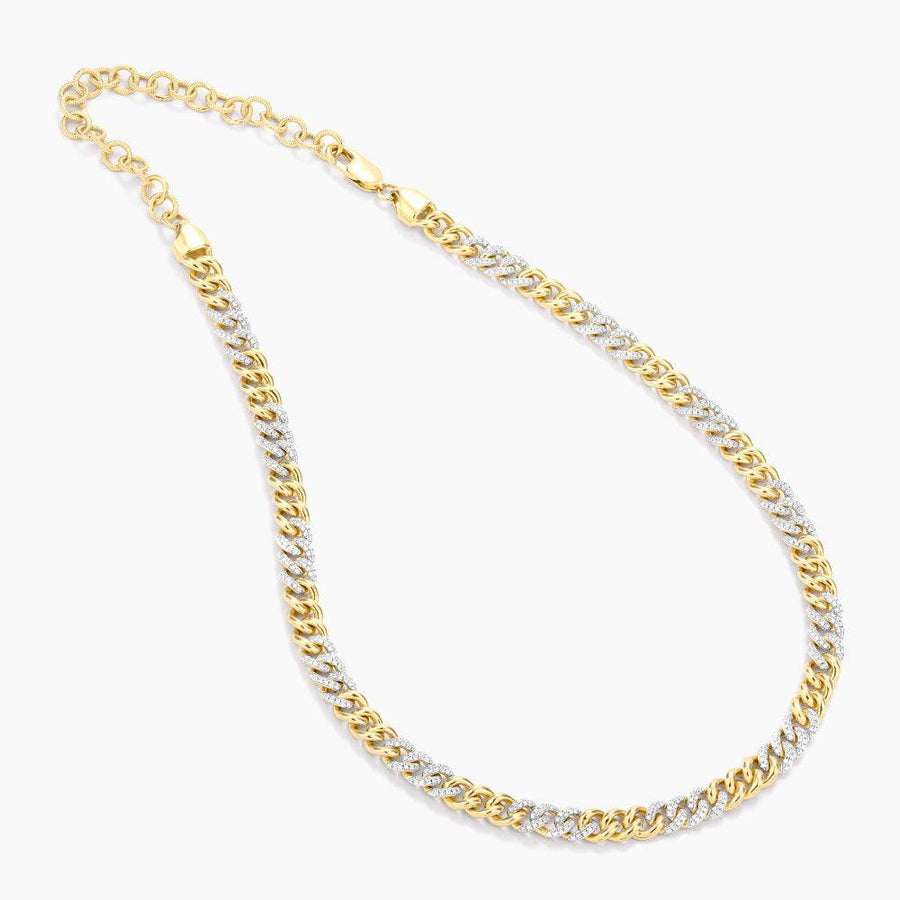 Full Link Cuban Pendant Necklace - Ella Stein 