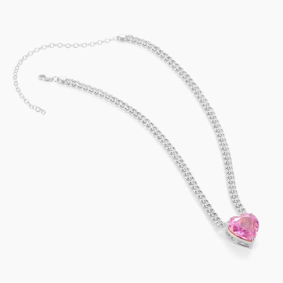Love Link Cuban Pendant Necklace