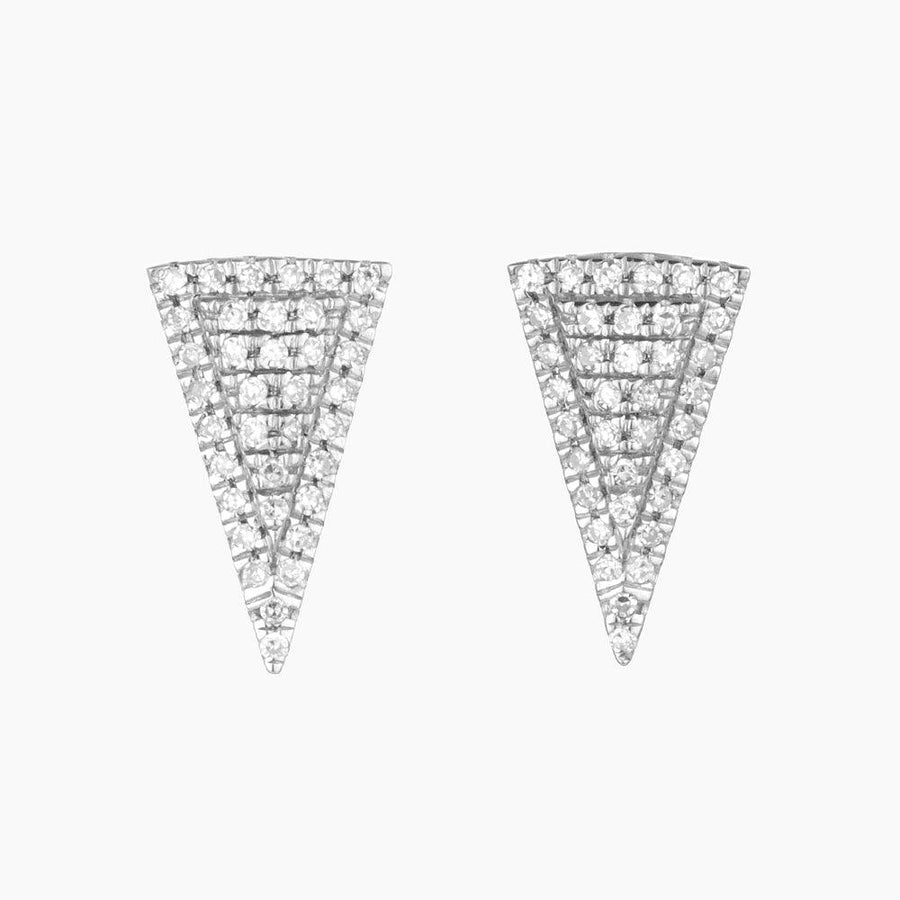 Take the Plunge Diamond Stud Earrings