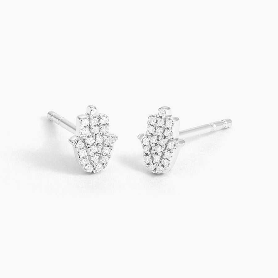 Hamsa Stud Earrings - Ella Stein 