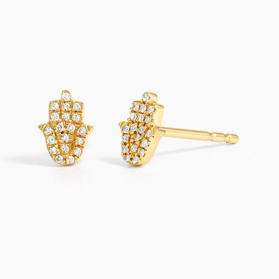 Hamsa Stud Earrings - Ella Stein 