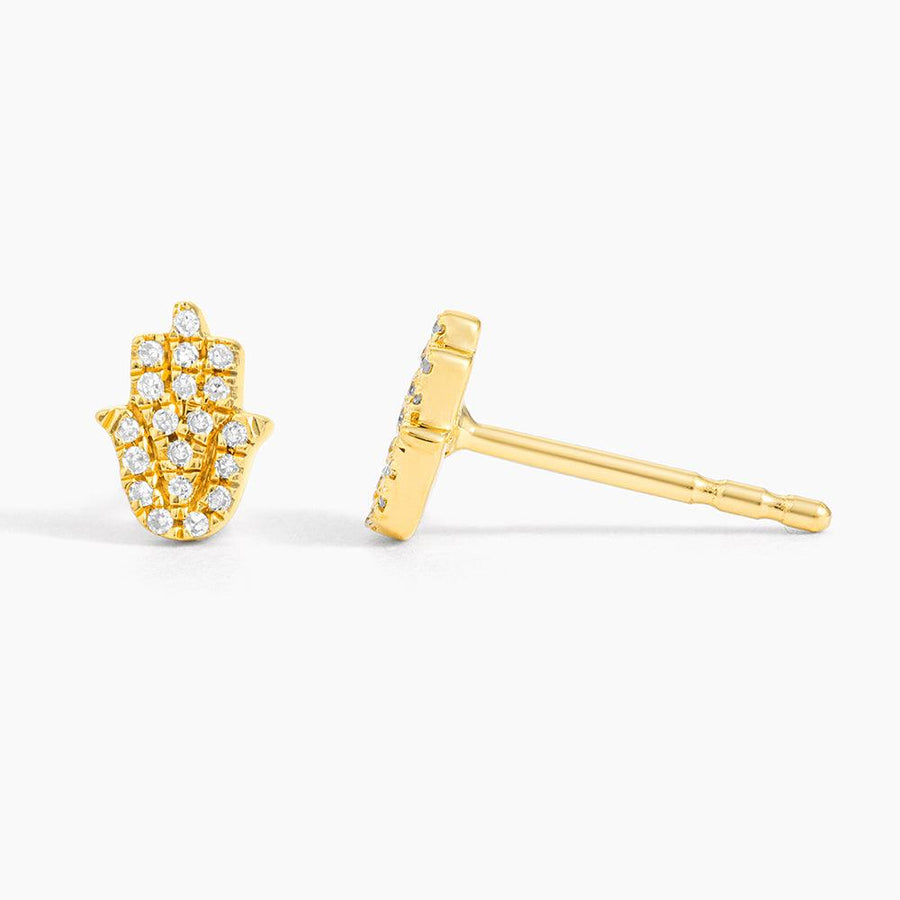 Hamsa Stud Earrings - Ella Stein 